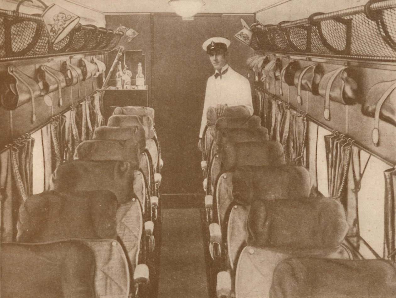 Salon samolotu Londyn-Paryż, 1927 autorstwa Unbekannt