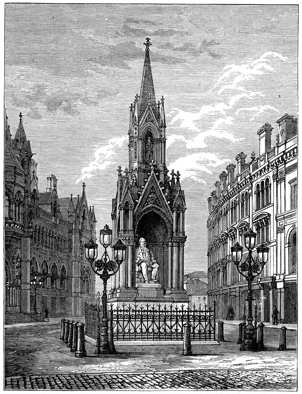 Posąg soli w Bradford, ok. 1880 r. autorstwa Unbekannt