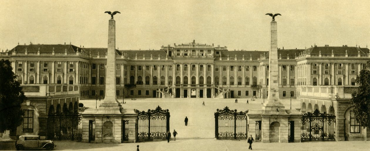 Pałac Schönbrunn, Wiedeń, Austria, c1935. autorstwa Unbekannt