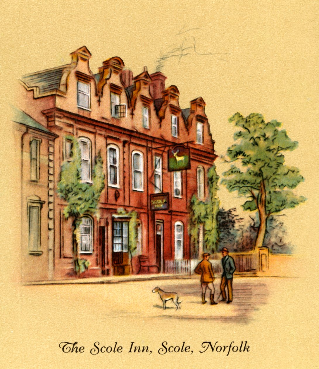 Scole Inn, Scole, Norfolk, 1939. autorstwa Unbekannt