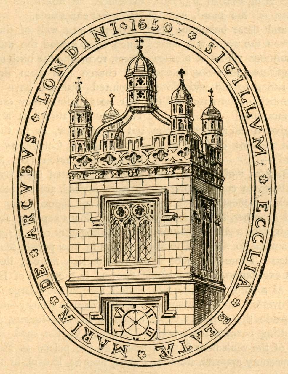 Kościół Pieczęci Łukowej, ok. 1650, 1897 r. autorstwa Unbekannt