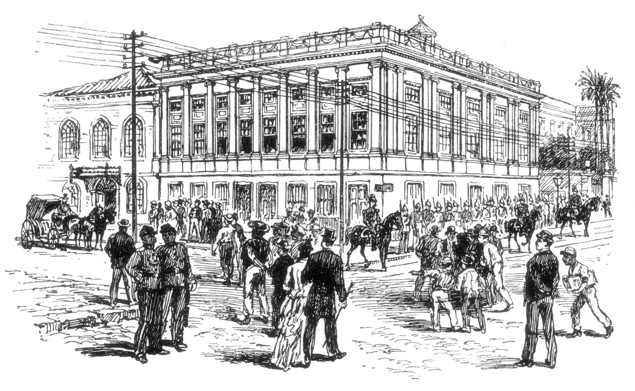 Dom Senatu, Rio De Janeiro, Brazylia, 1892 r. autorstwa Unbekannt