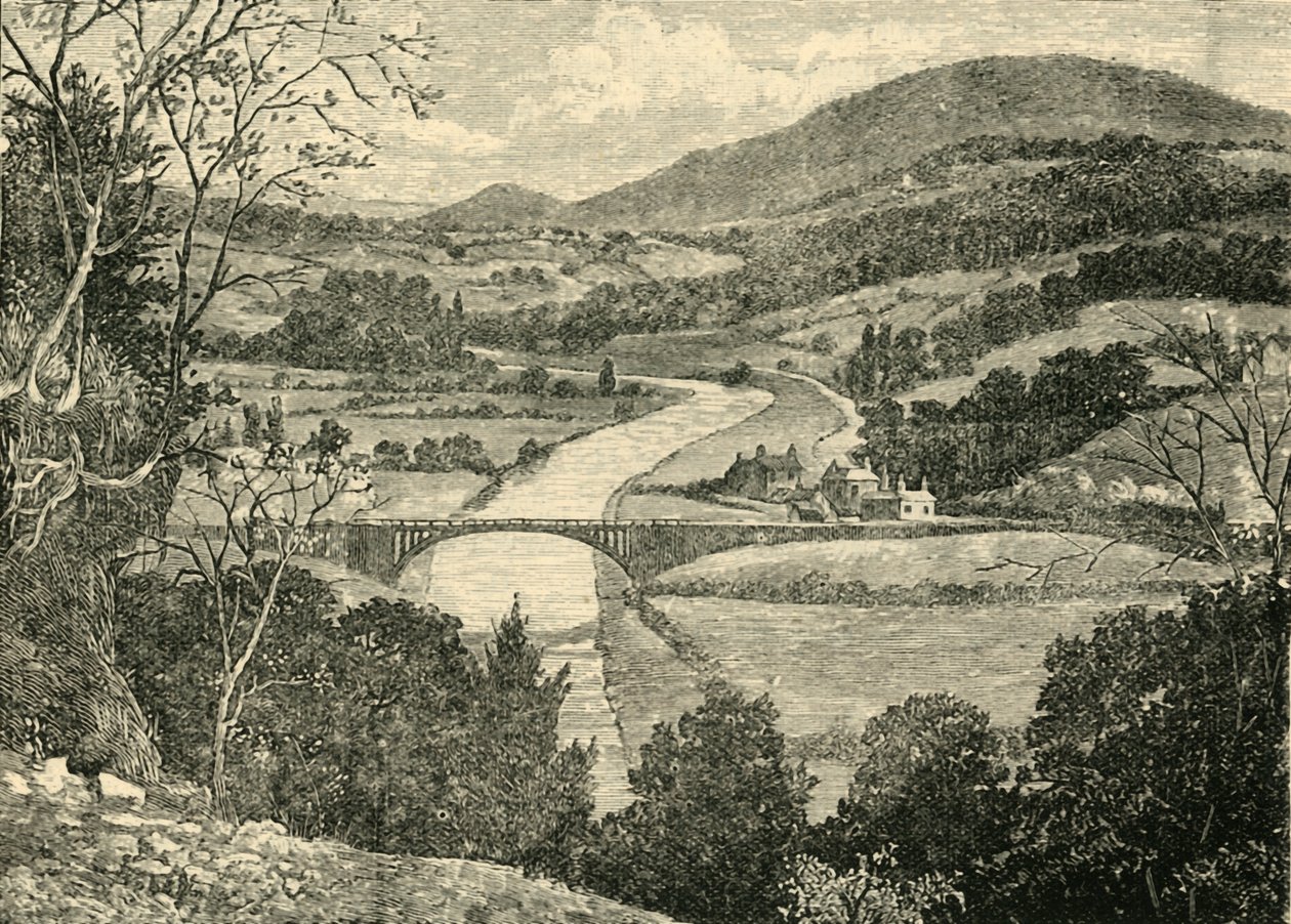 Severn, z Benthall Edge, 1898. autorstwa Unbekannt