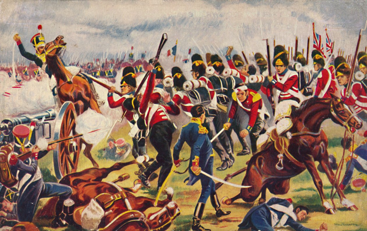 Leśnicy z Sherwood. Natarcie The Sherwood Foresters w Salamance, 1812, 1939. autorstwa Unbekannt