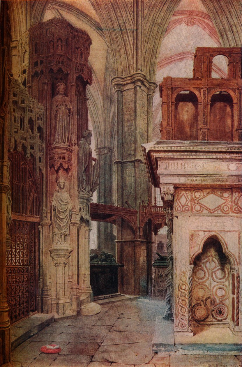 Sanktuarium i Kaplica Edwarda Wyznawcy, 1853, 1937 autorstwa Unbekannt