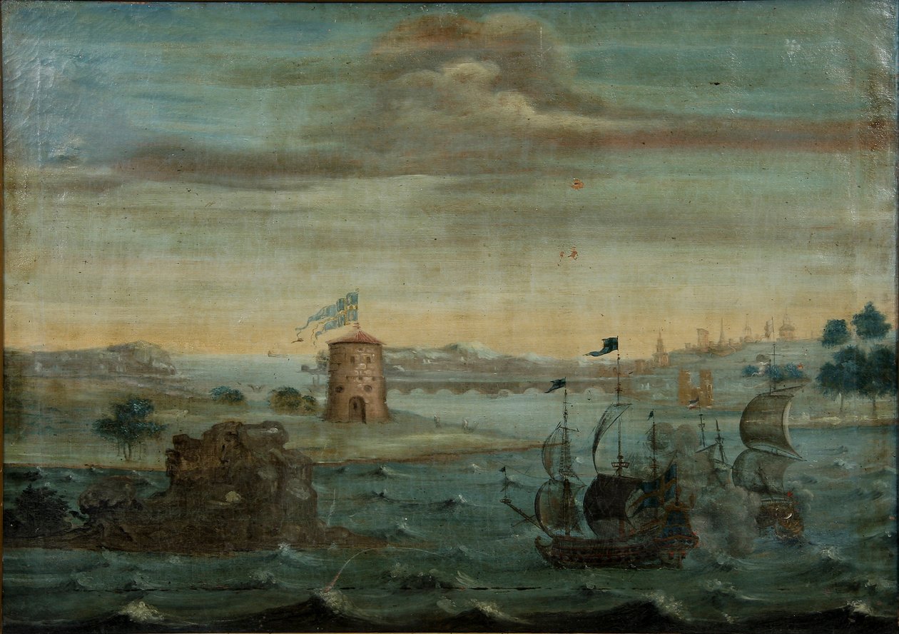 Oblężenie Wyborga, lata 1710 autorstwa Unbekannt