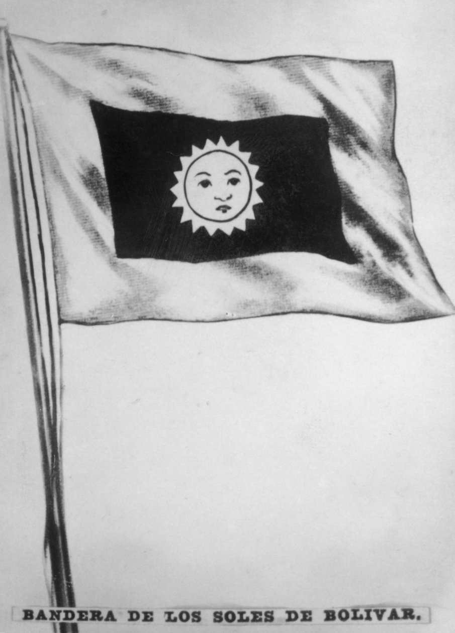 Podeszwy Bolivara, 1823, 1920 autorstwa Unbekannt