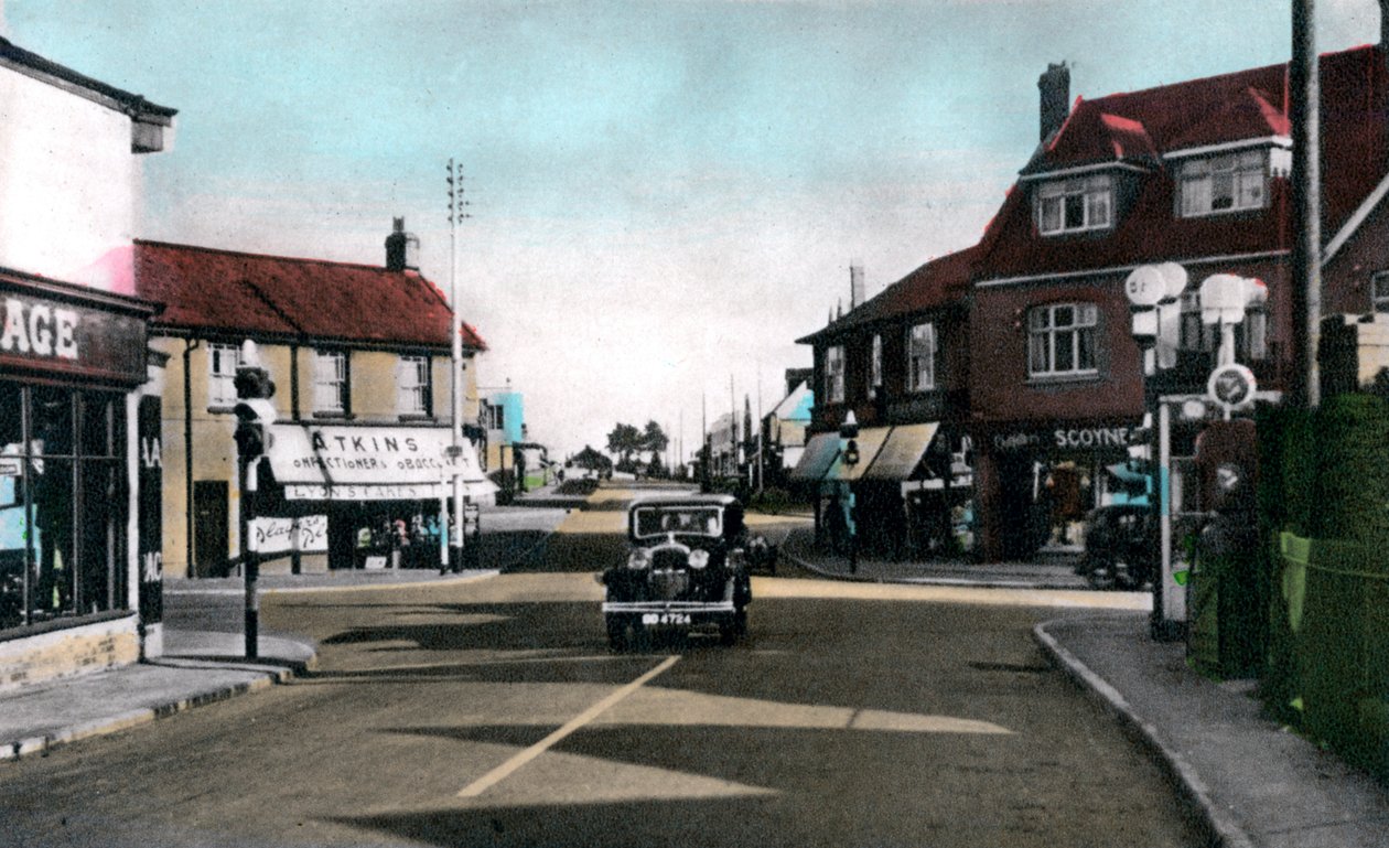The Square, Braunton, Devon, początek XX wieku autorstwa Unbekannt