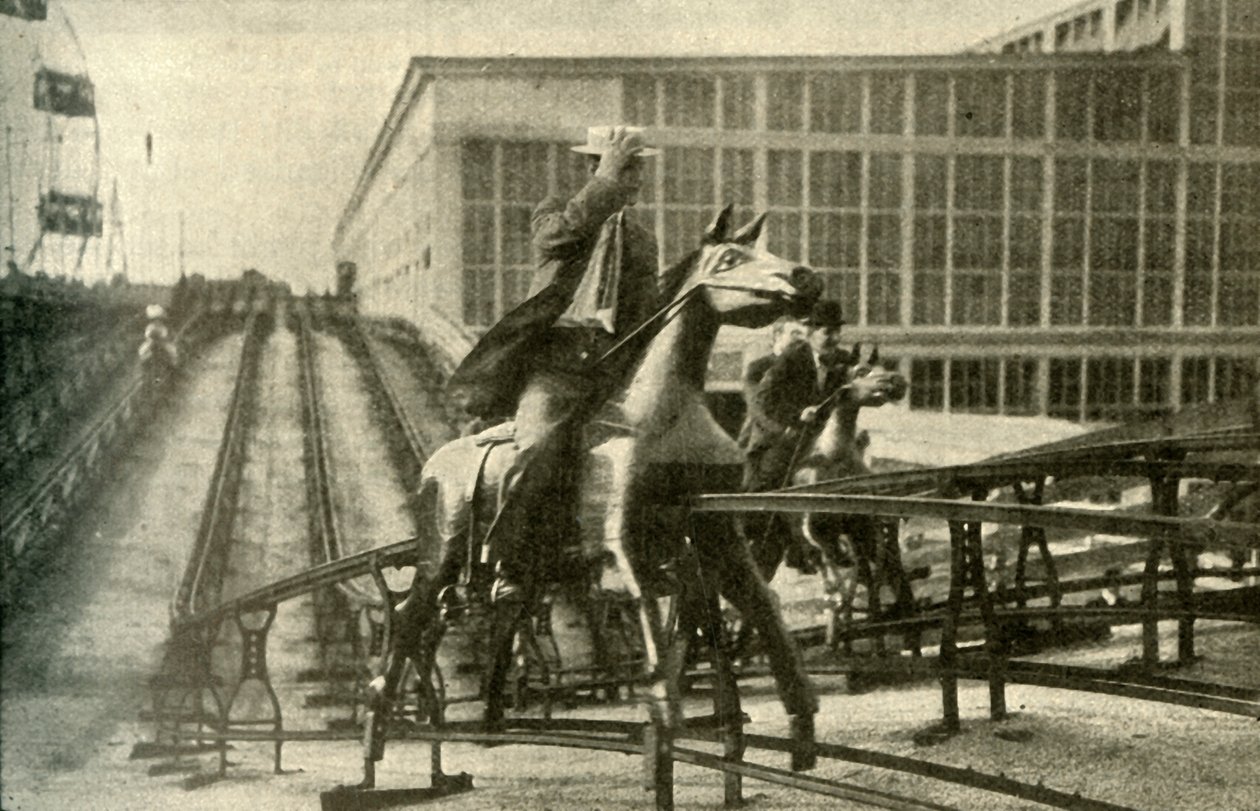Bieg z przeszkodami, 1910. autorstwa Unbekannt