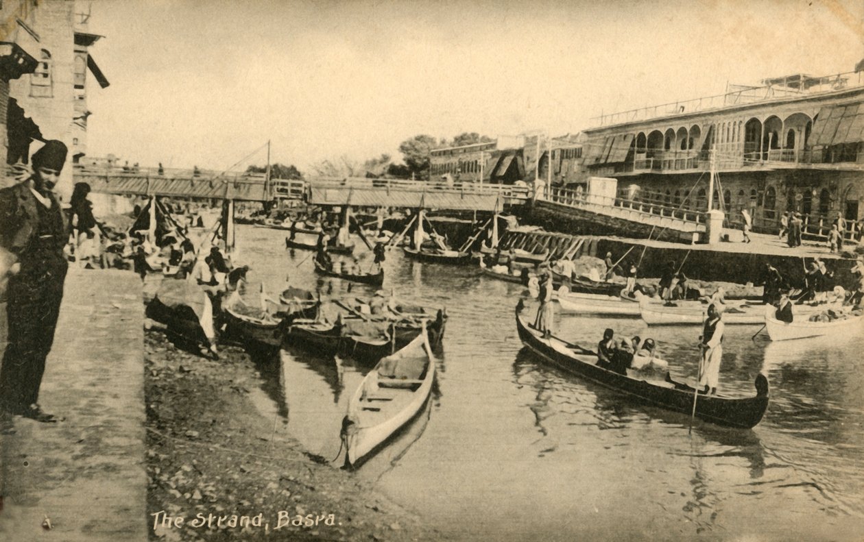 Strand, Basra, c1918-c1939. autorstwa Unbekannt
