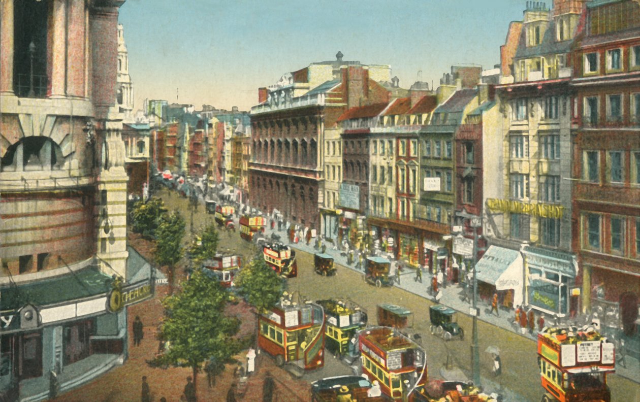 Strand, Londyn, ok. 1910. autorstwa Unbekannt