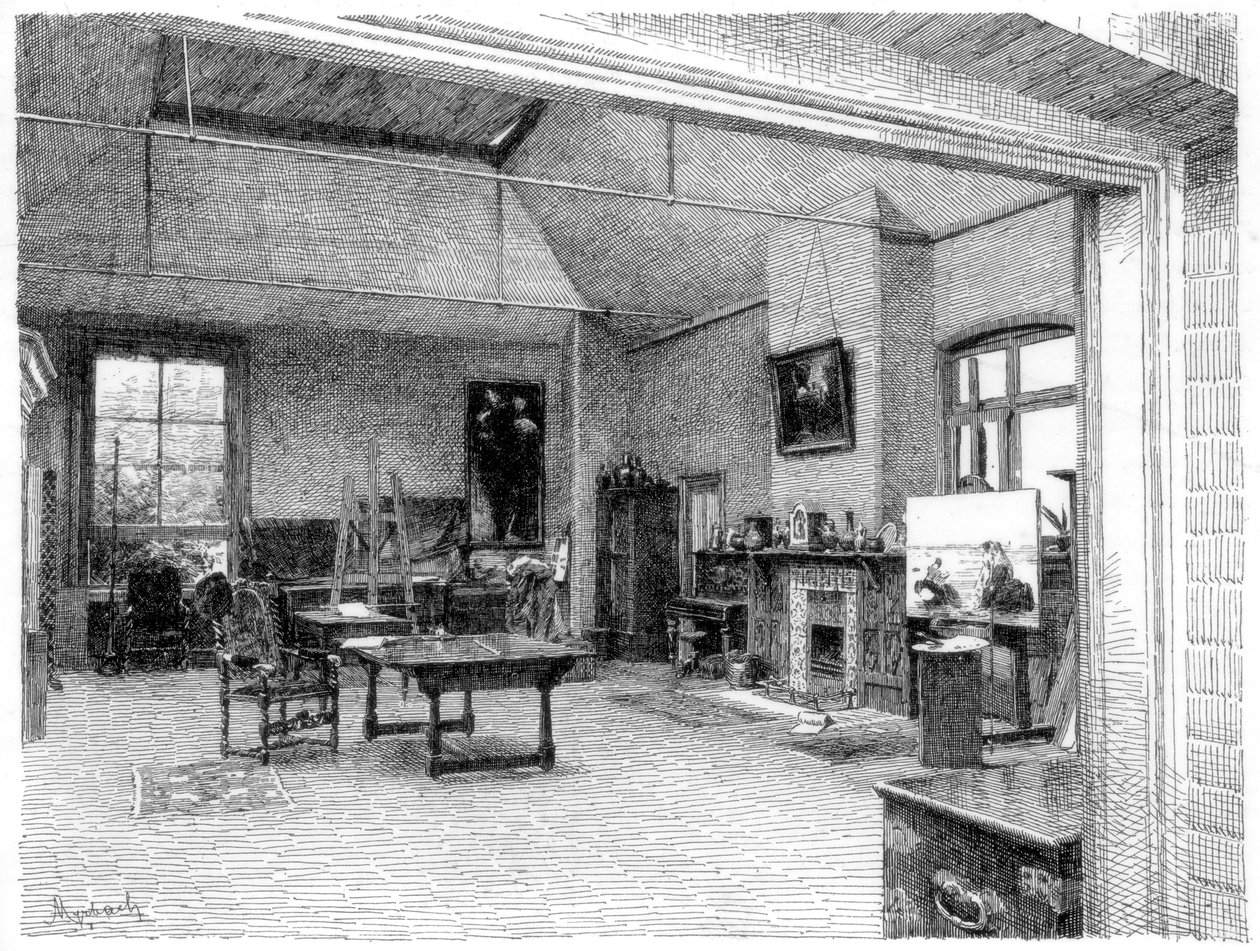 Studio, Wschód, ok. 1880-1882 autorstwa Unbekannt