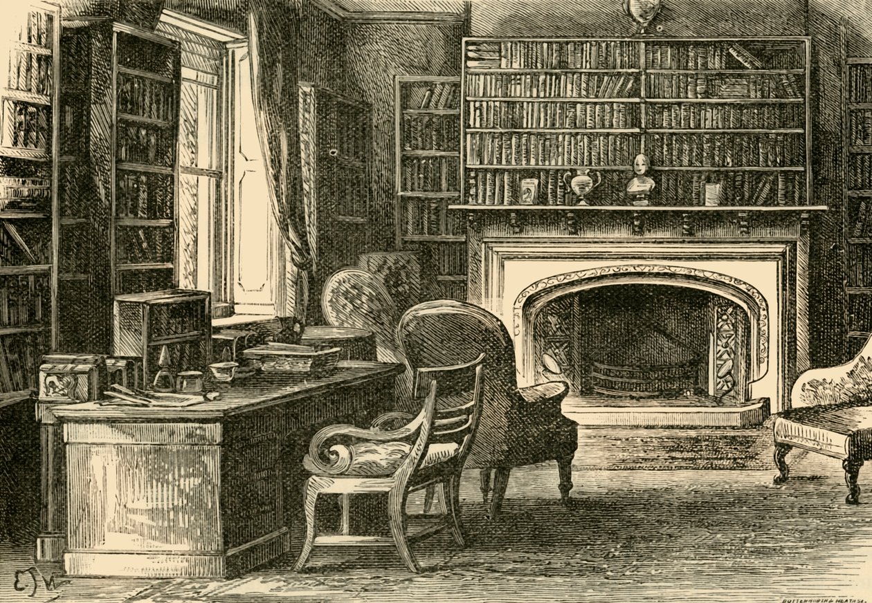 Studium w Hawarden, 1898. autorstwa Unbekannt