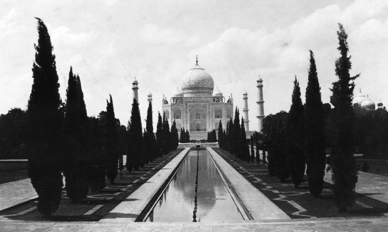 Tadż Mahal, Agra, Indie, 1916–1917 autorstwa Unbekannt