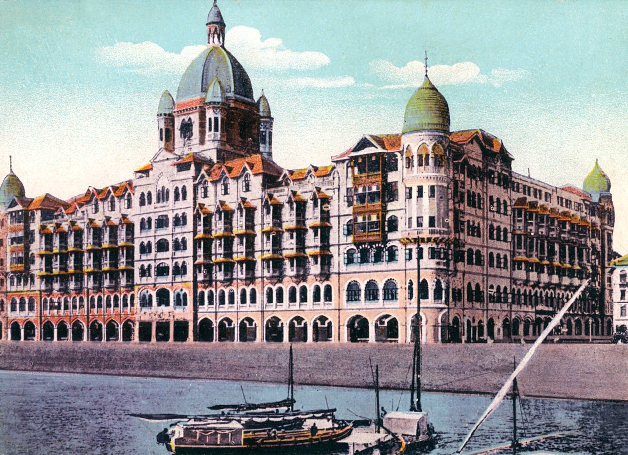 Hotel Taj Mahal Palace, Bombaj, Indie, początek XX wieku autorstwa Unbekannt