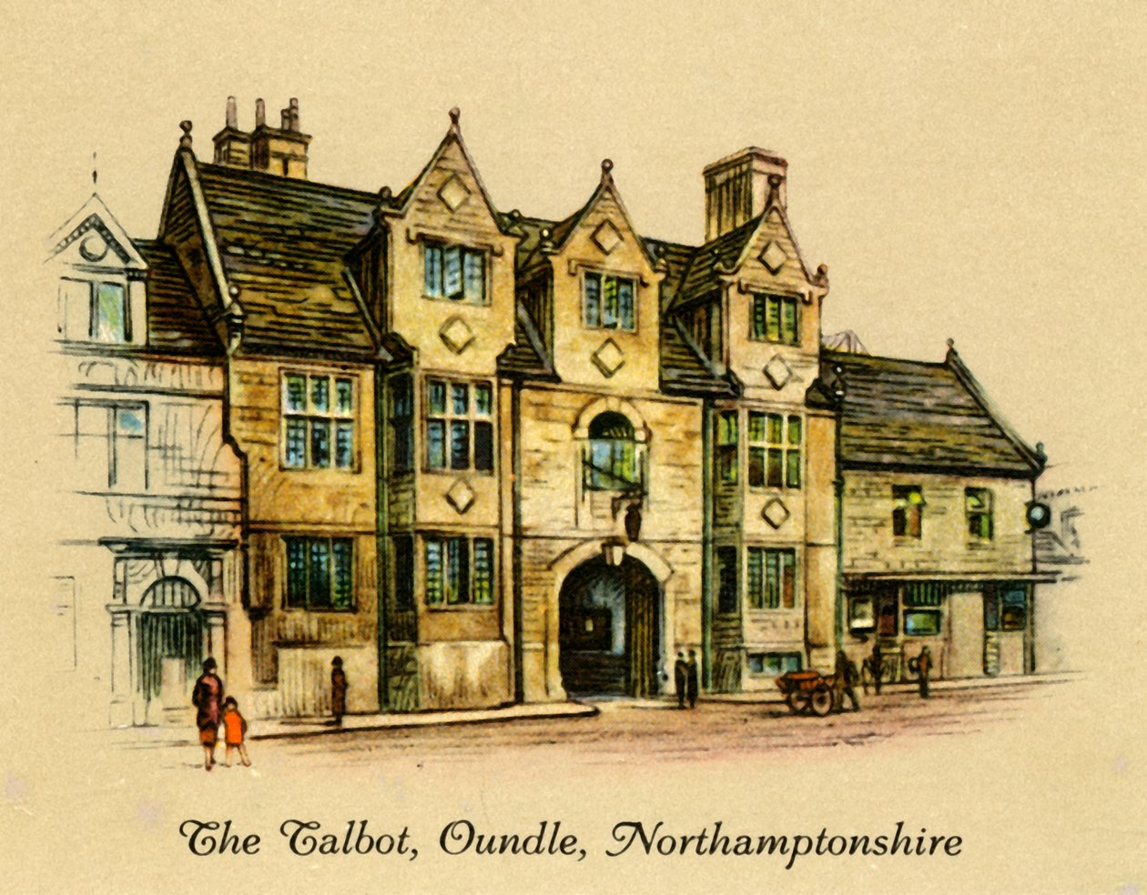 Talbot, Oundle, Northamptonshire, 1936. autorstwa Unbekannt