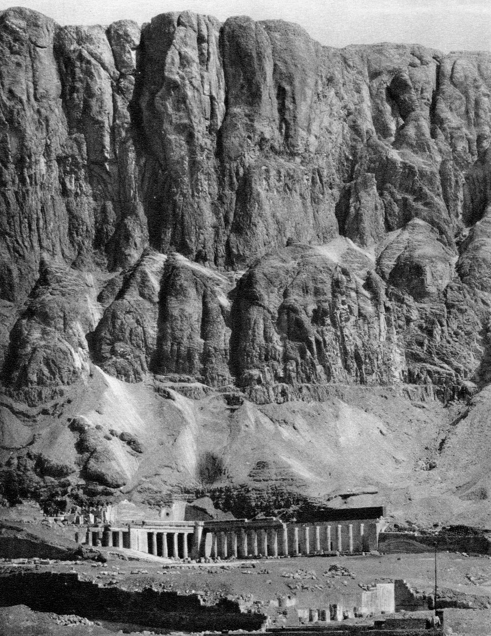 Świątynia Deir-El-Bahari, Egipt, 1936 autorstwa Unbekannt