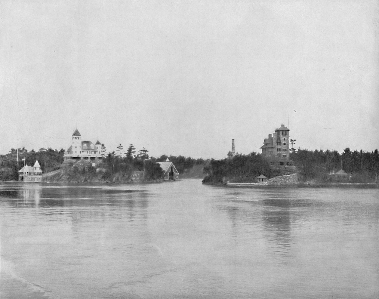 Tysiąc Wysp Św. Wawrzyńca, ok. 1897 r. autorstwa Unbekannt