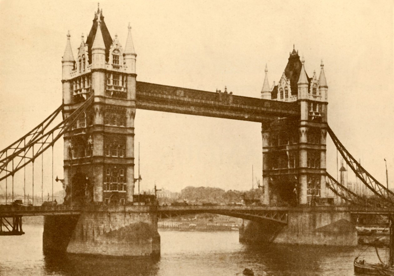Tower Bridge, Londyn, ok. 1930. autorstwa Unbekannt
