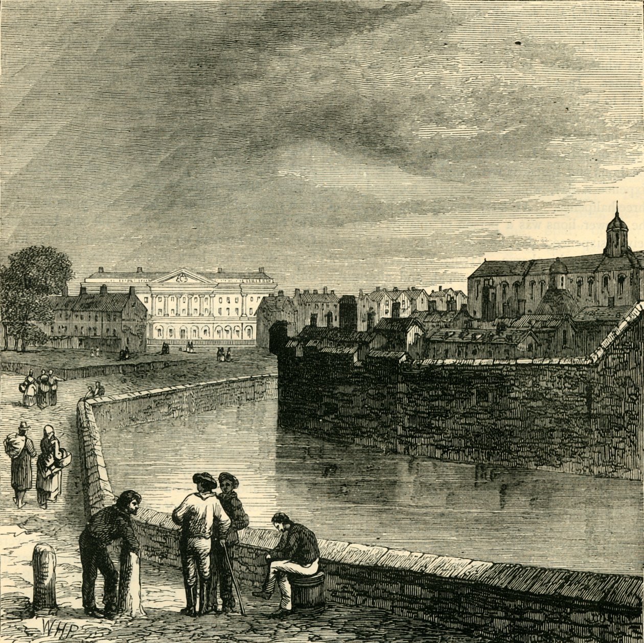 Fosa w Wieży, ok. 1872 r. autorstwa Unbekannt
