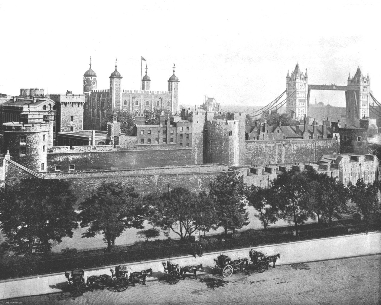 Tower of London, 1894. autorstwa Unbekannt