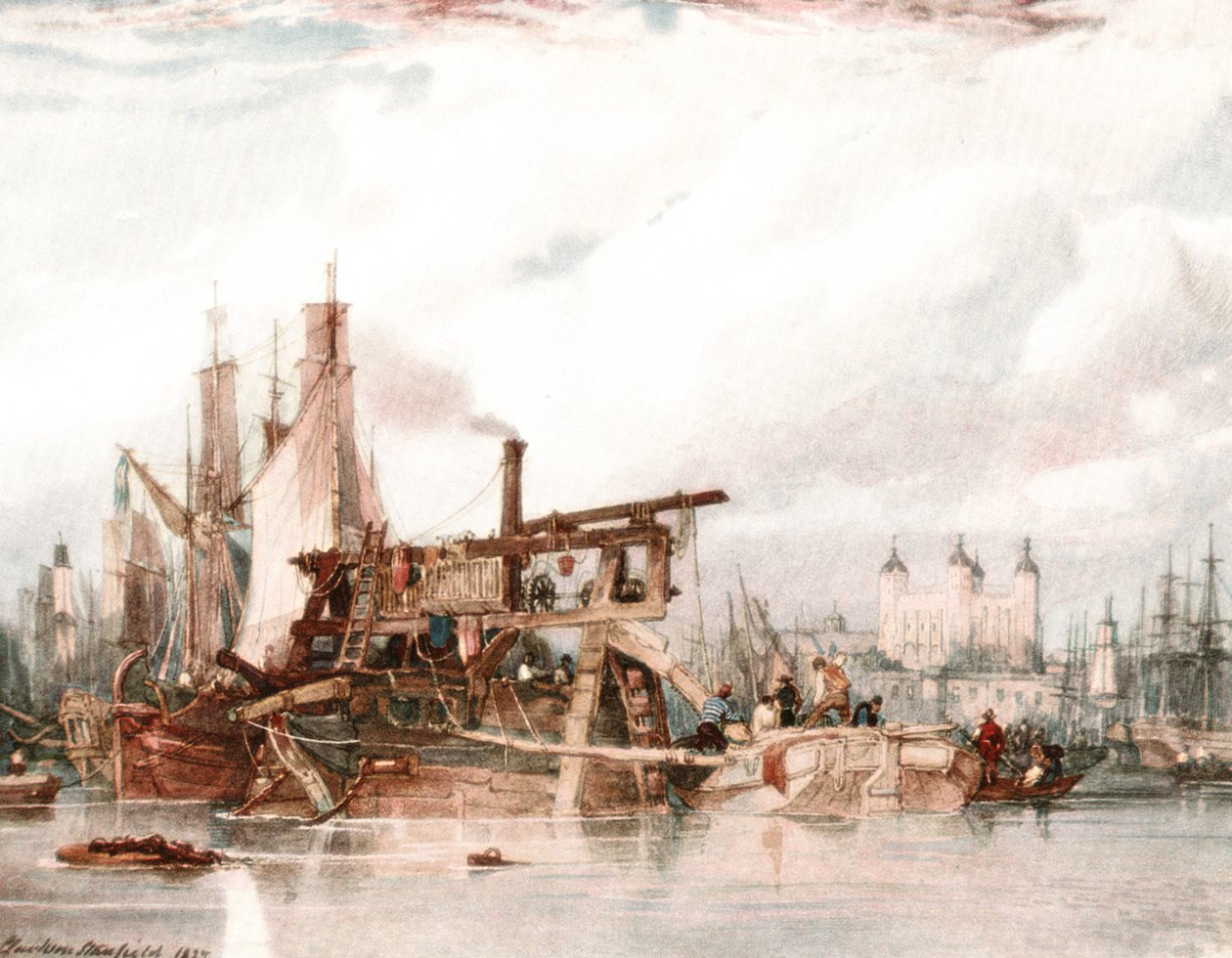 Tower of London, ok. 1827, ok. 1900. autorstwa Unbekannt