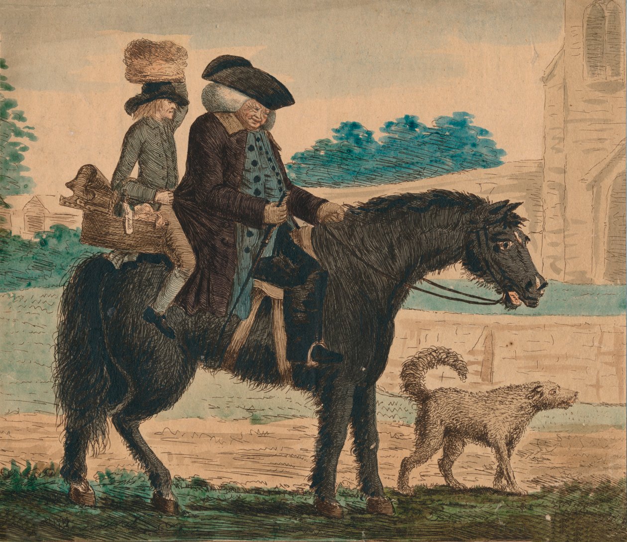 Triumfalne wejście bochenka do Grandchester, ok. 1787 r. autorstwa Unbekannt