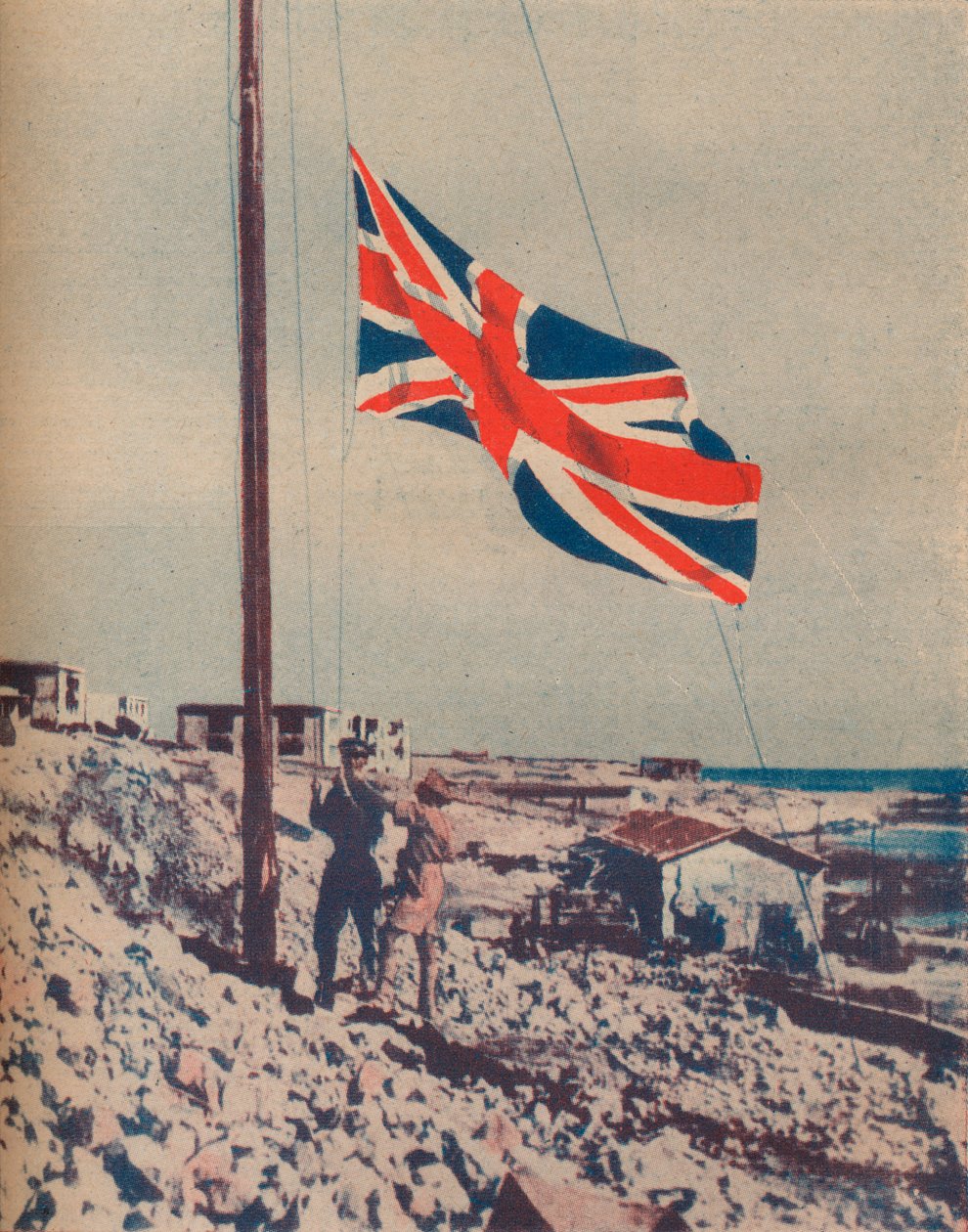 Union Jack leci nad Tobrukiem, 1942 autorstwa Unbekannt