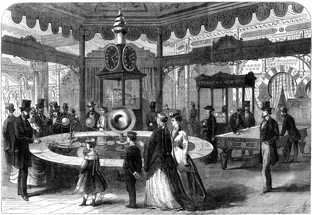 Sekcja Stanów Zjednoczonych Międzynarodowej Wystawy w Paryżu, 1867 autorstwa Unbekannt