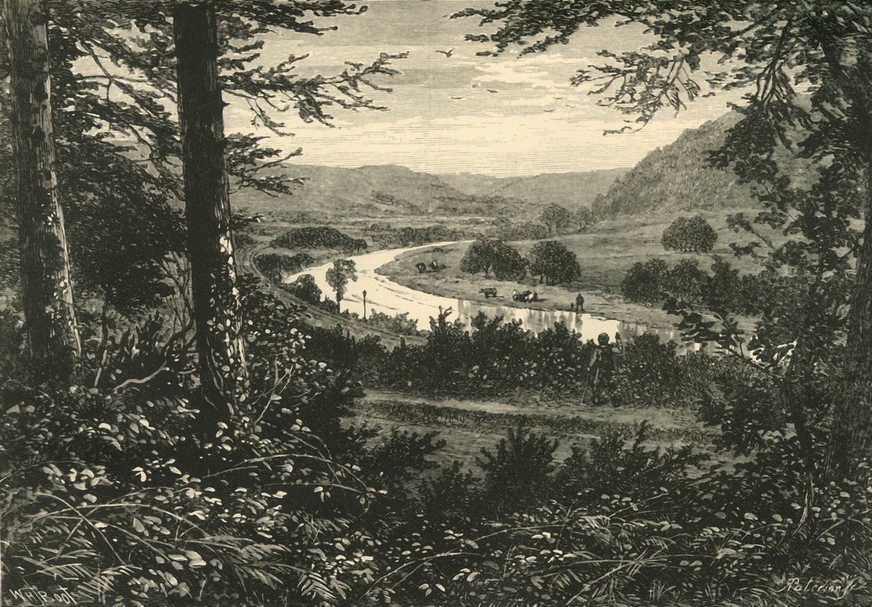 Dolina Avoca, 1898. autorstwa Unbekannt