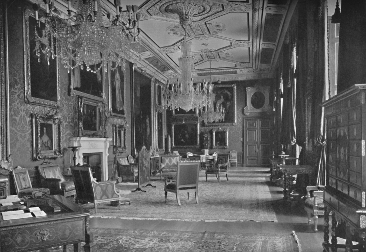 Pokój Van Dycka, Zamek Windsor, 1927 autorstwa Unbekannt