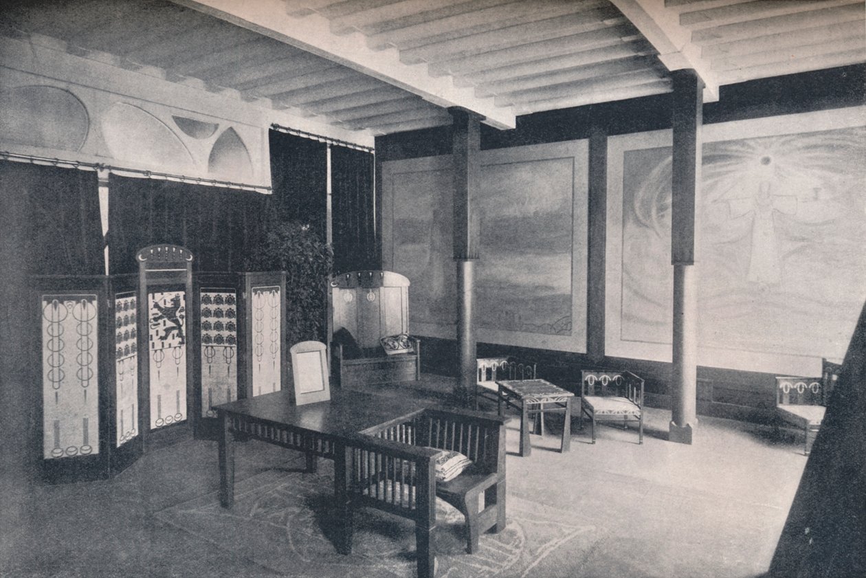Przedsionek Sekcji Holenderskiej na Wystawie Turyńskiej, 1902 autorstwa Unbekannt