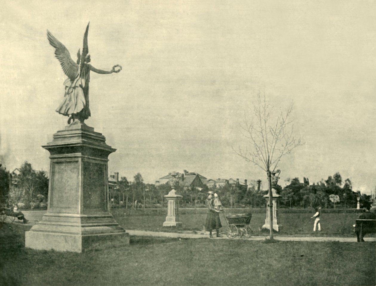Ogrody Wiktorii, Windsor, 1901. autorstwa Unbekannt