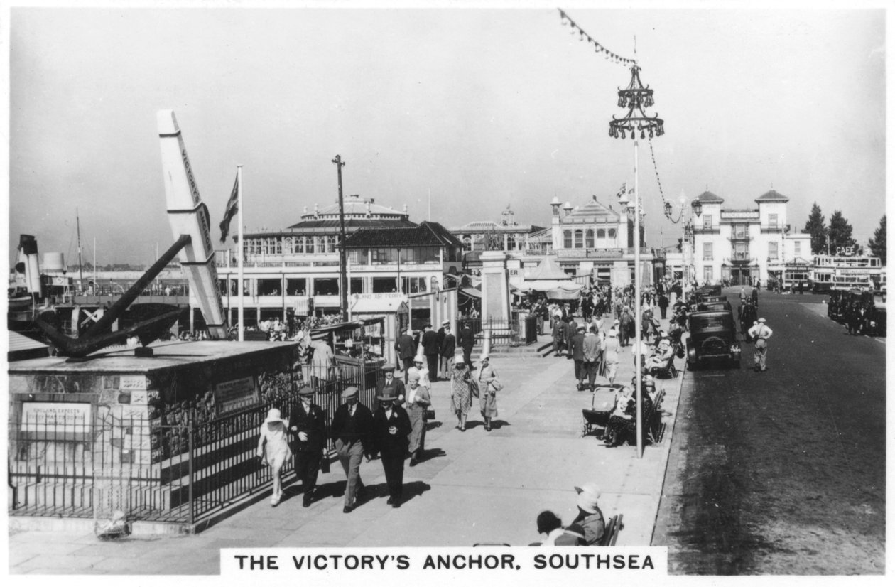Kotwica Victory, Southsea, 1937 autorstwa Unbekannt
