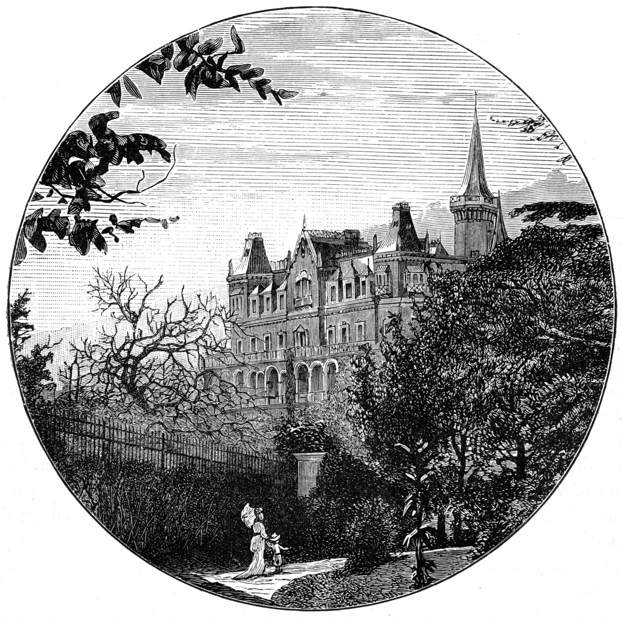 Villa Clara, Baveno, Jezioro Maggiore, północne Włochy, 1900 autorstwa Unbekannt