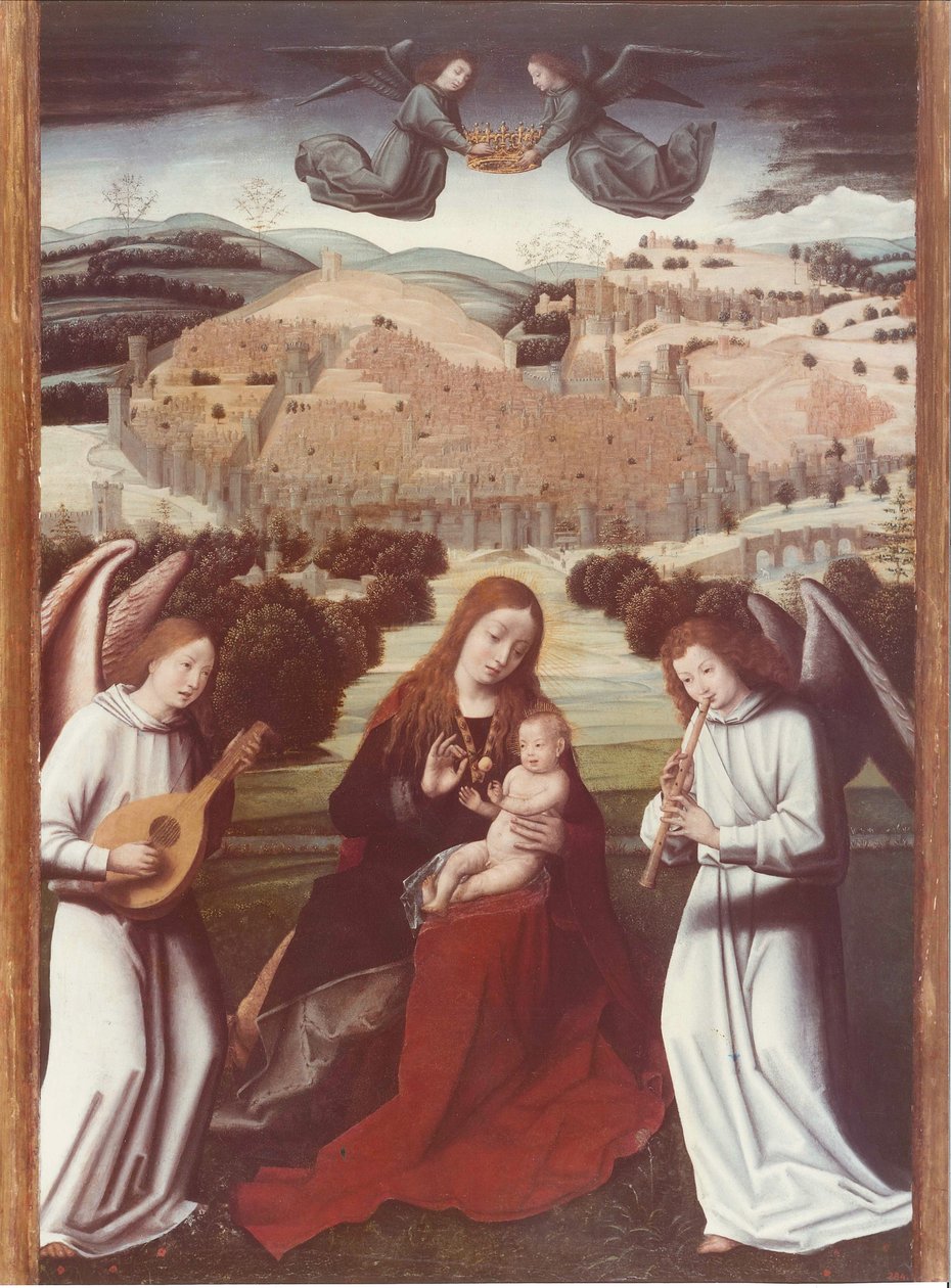 Dziewica z Granady, c. 1500. autorstwa Unbekannt