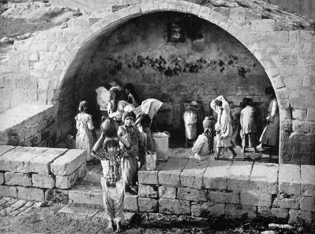 Studnia Dziewic w Nazarecie, 1926 autorstwa Unbekannt
