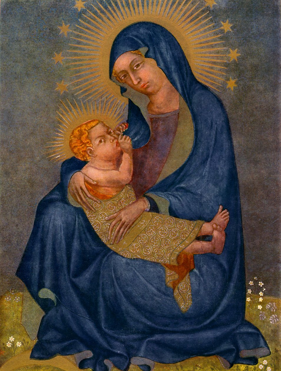 Wyszehradzka Madonna Deszczowa, ok. 1360 1955 r autorstwa Unbekannt