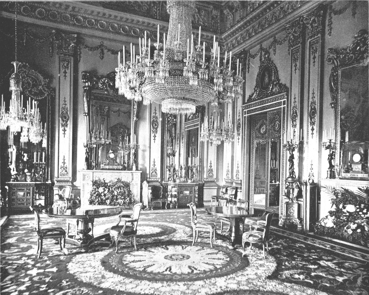 Biały Salonik, Pałac Buckingham, Londyn, 1894. autorstwa Unbekannt