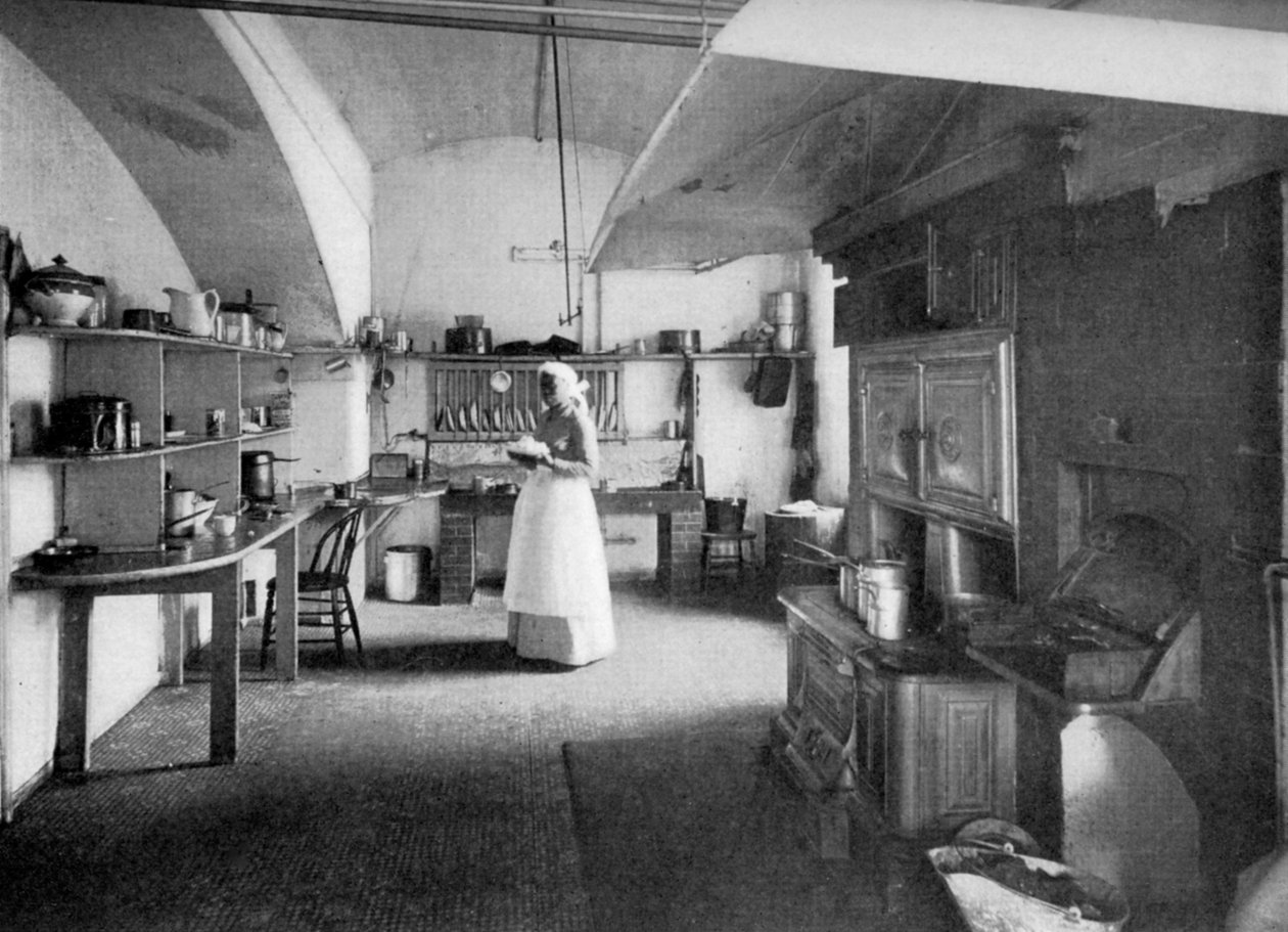 Kuchnia Białego Domu, Waszyngton DC, USA, 1908 autorstwa Unbekannt