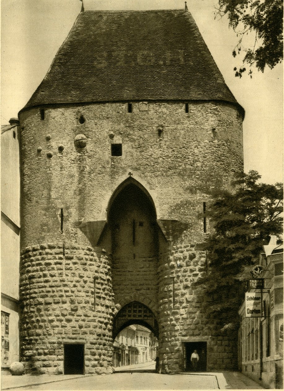 Brama Wiedeńska, Hainburg an der Donau, Dolna Austria, ok. 1935. autorstwa Unbekannt