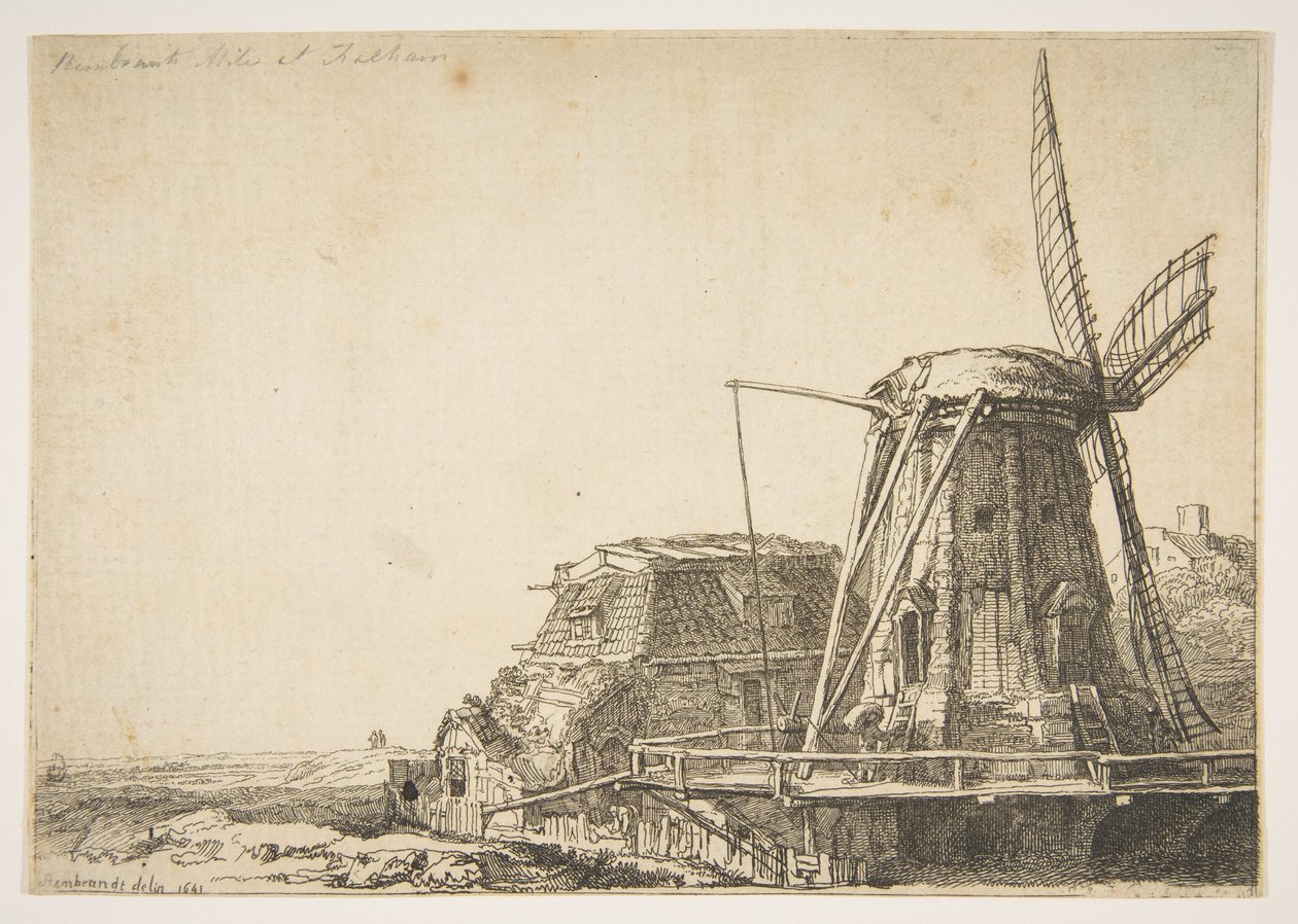 Kopia odwrotna Windmill.n.d. autorstwa Unbekannt