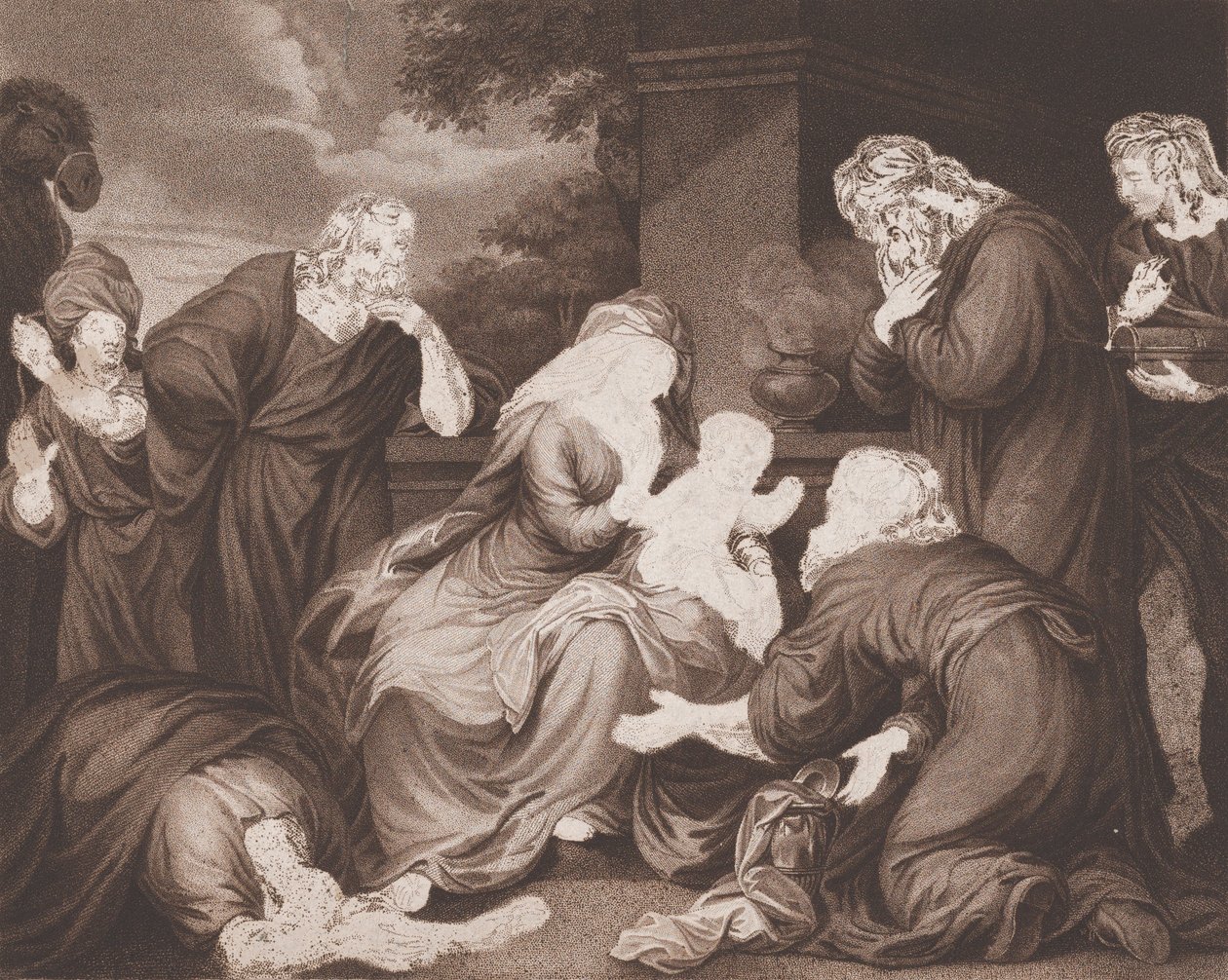 Ofiara mędrców, 1788. autorstwa Unbekannt