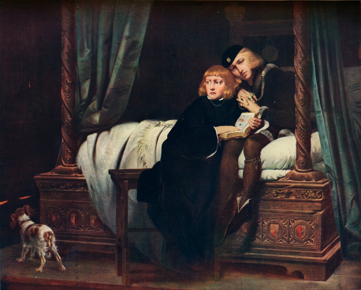 Młodzi Książęta w Wieży, 1831 1910. autorstwa Unbekannt