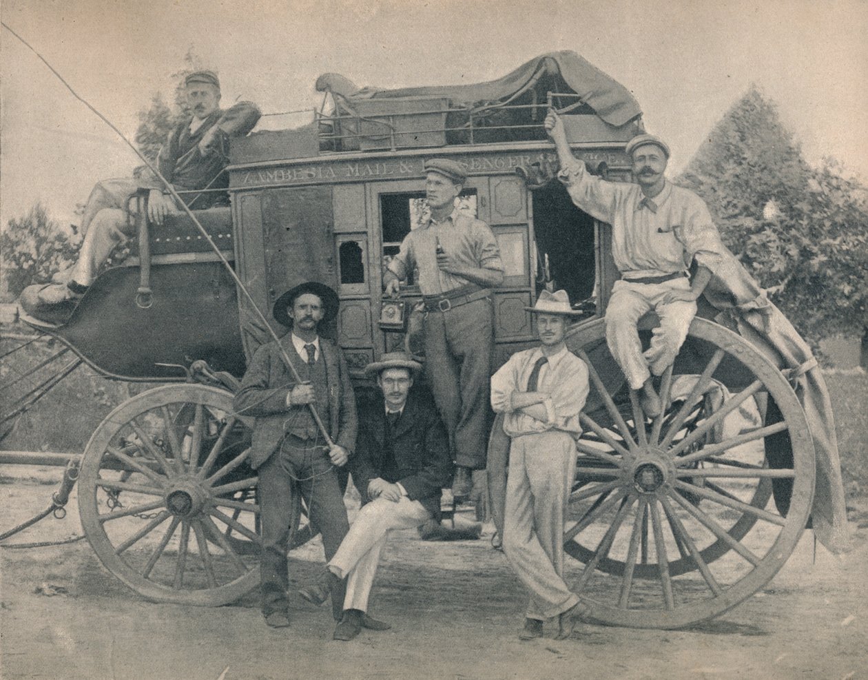 Trener Zambesi, ok. 1900. autorstwa Unbekannt