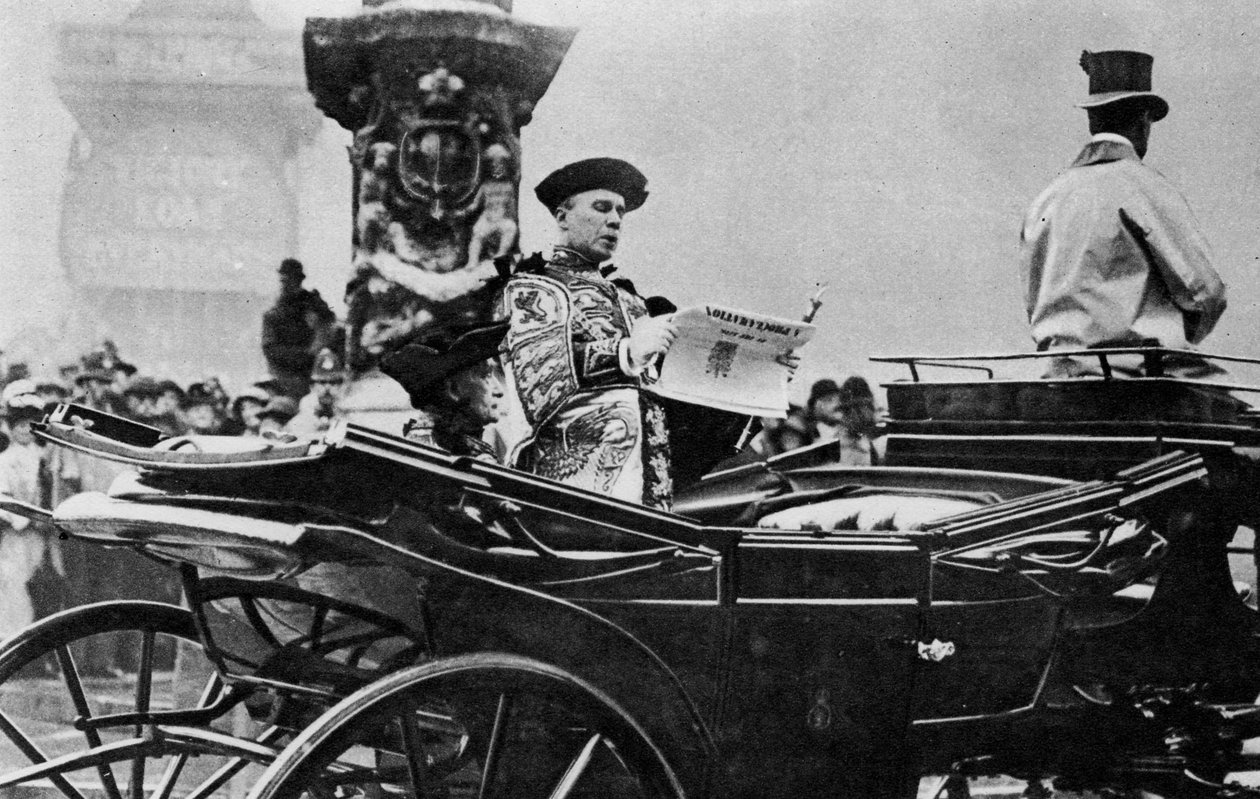 Ogłoszenie traktatu wersalskiego w całej Anglii przez proklamację królewską, 1919, 1937 autorstwa Unbekannt