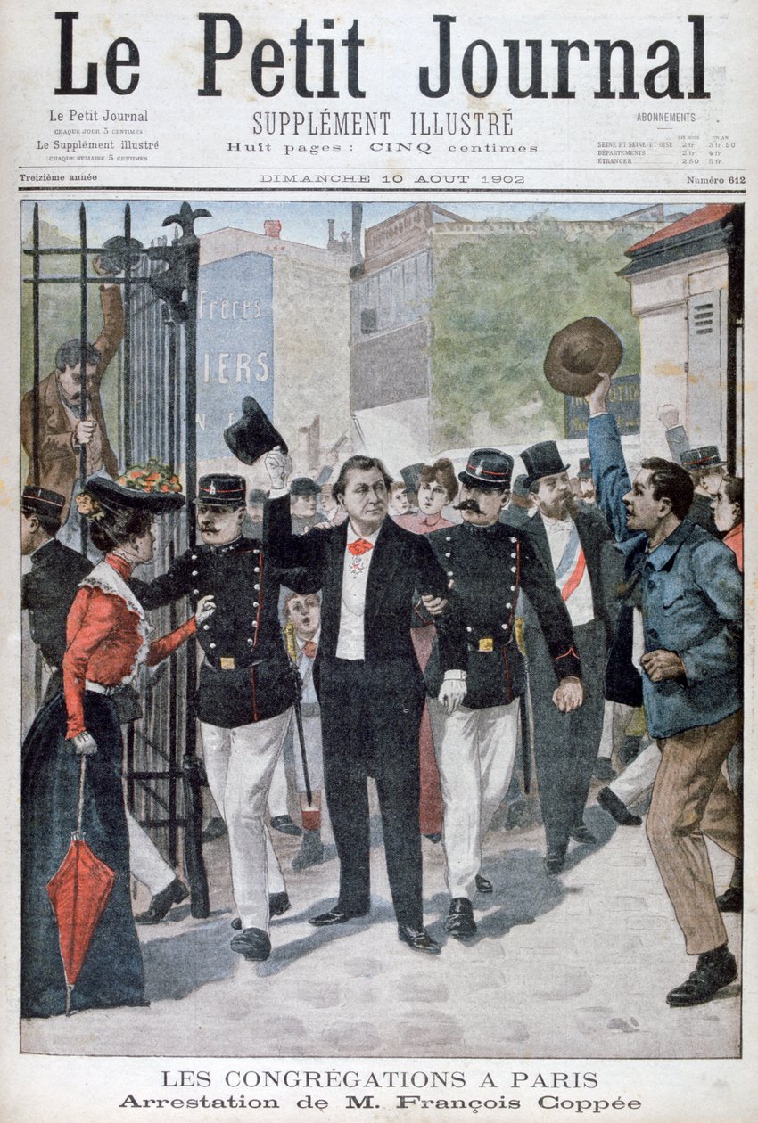 Aresztowanie Francois Coppee, 1902 autorstwa Unbekannt