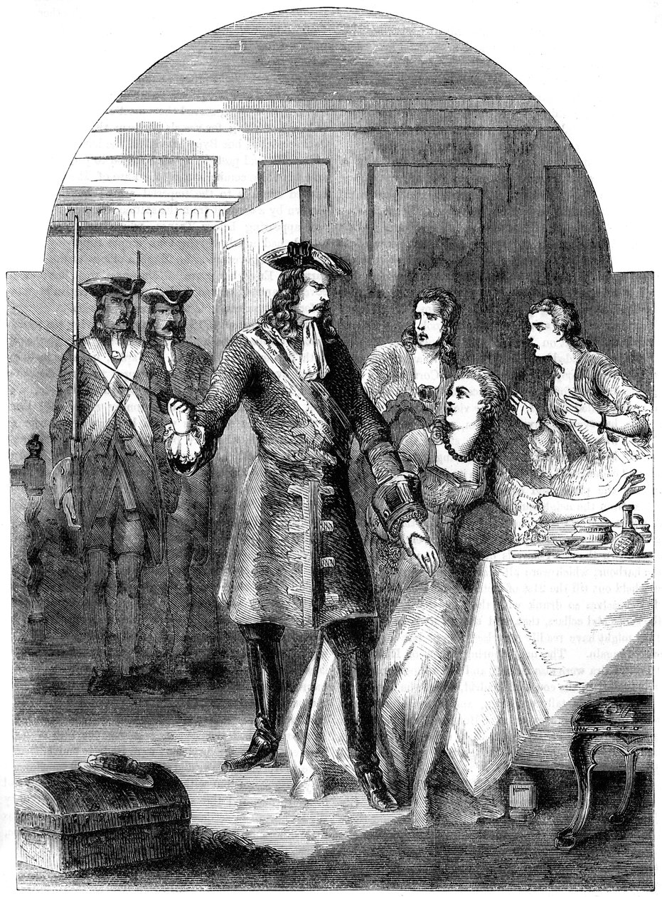 Aresztowanie księżnej Klementyny 1702-1735, XVIII wiek XIX wiek autorstwa Unbekannt