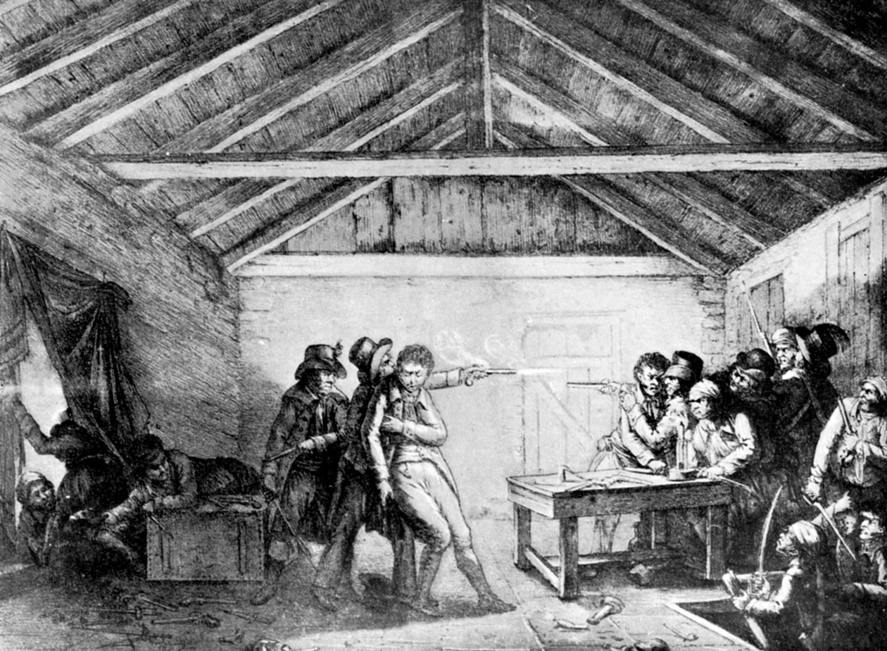 Aresztowanie spiskowców z ulicy Cato, 23 lutego 1820, 1901 autorstwa Unbekannt