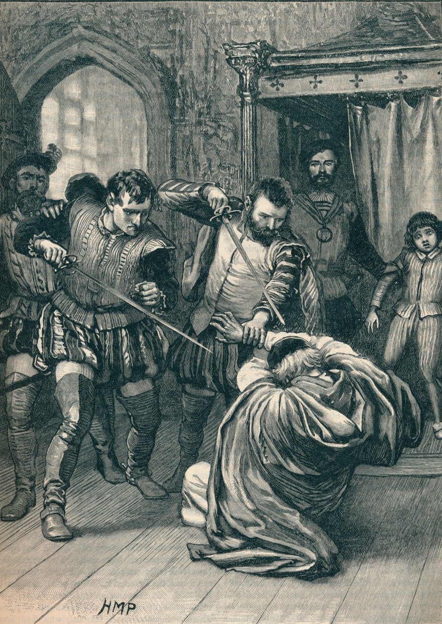 Zabójstwo kardynała Beatona, 1546 1905. autorstwa Unbekannt